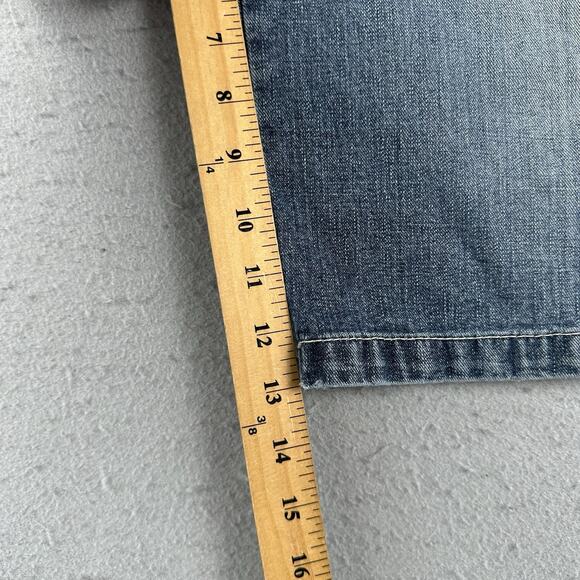 Rocawear Carpenter‎ Shorts Mens 36 Blue Denim Baggy Y2K Streetwear Hip Hop - Picture 10 of 16